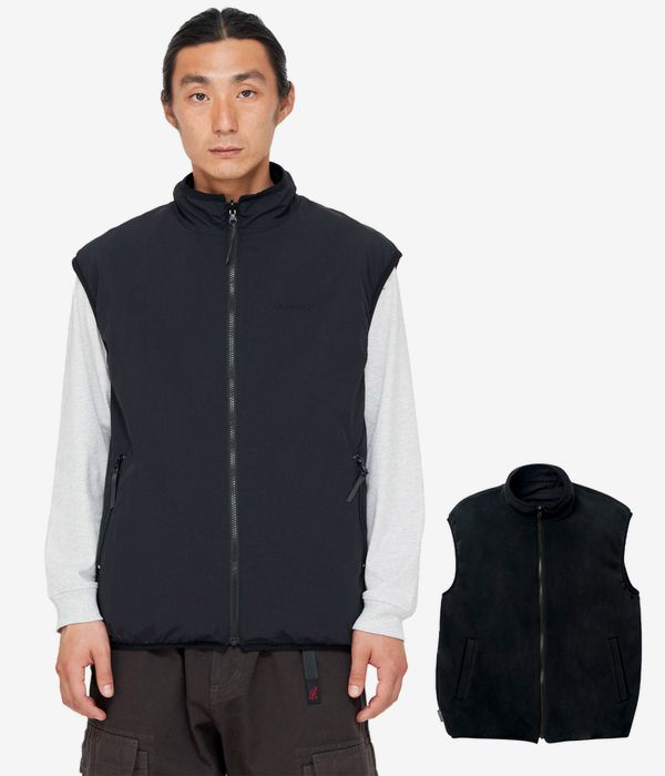 Gramicci Reversible Fleece Weste (black) online kaufen | skatedeluxe