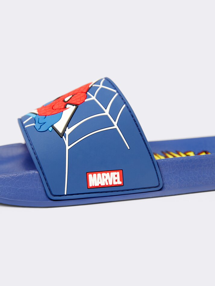 Sandália de banho do Homem-Aranha - Azul Marinho
