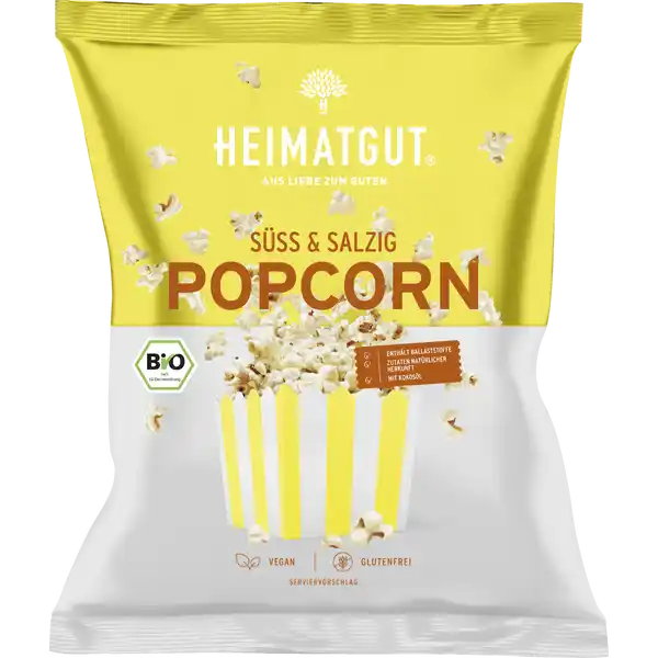 Bio Popcorn Süß & Salzig