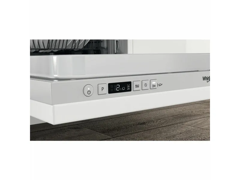 WHIRLPOOL WIC 3C26 F - Opvaskemaskine - Sølv