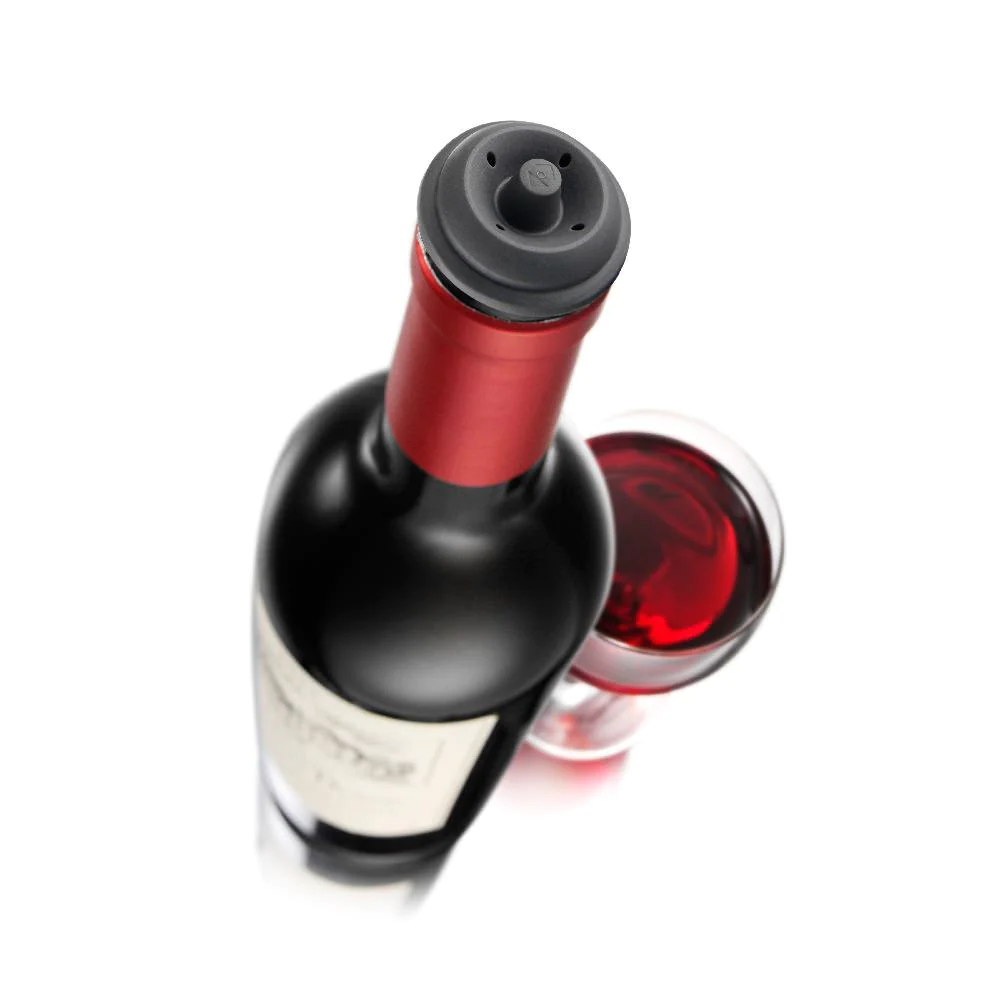 Set de 2 bouchons pour pompe à vin Vacuvin