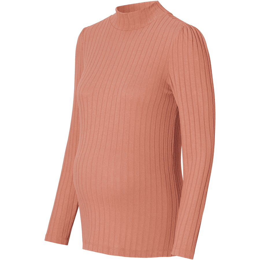SUPERMOM Langarmshirt Casey Copper Brown