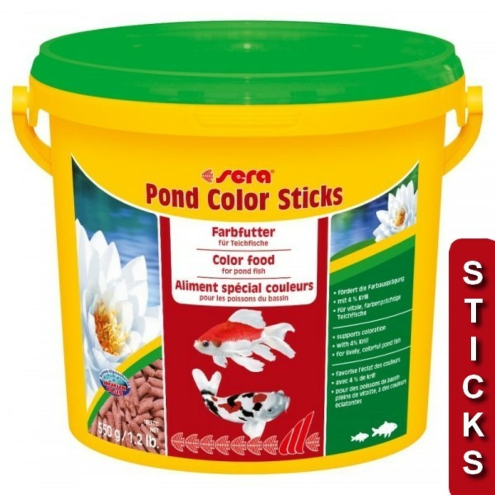 Sera pond color sticks 600g (3800 ml)