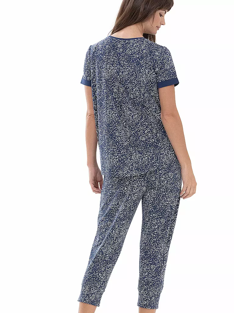 MEY Pyjamashirt blau