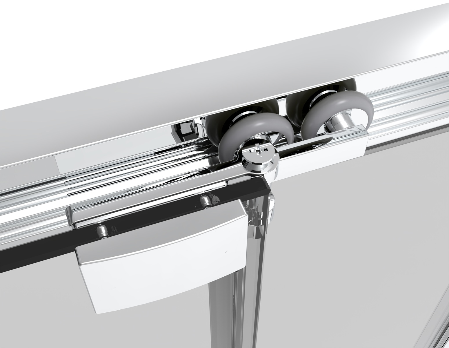 Badstuber Tono douchecabine met schuifdeur 80x80cm chroom