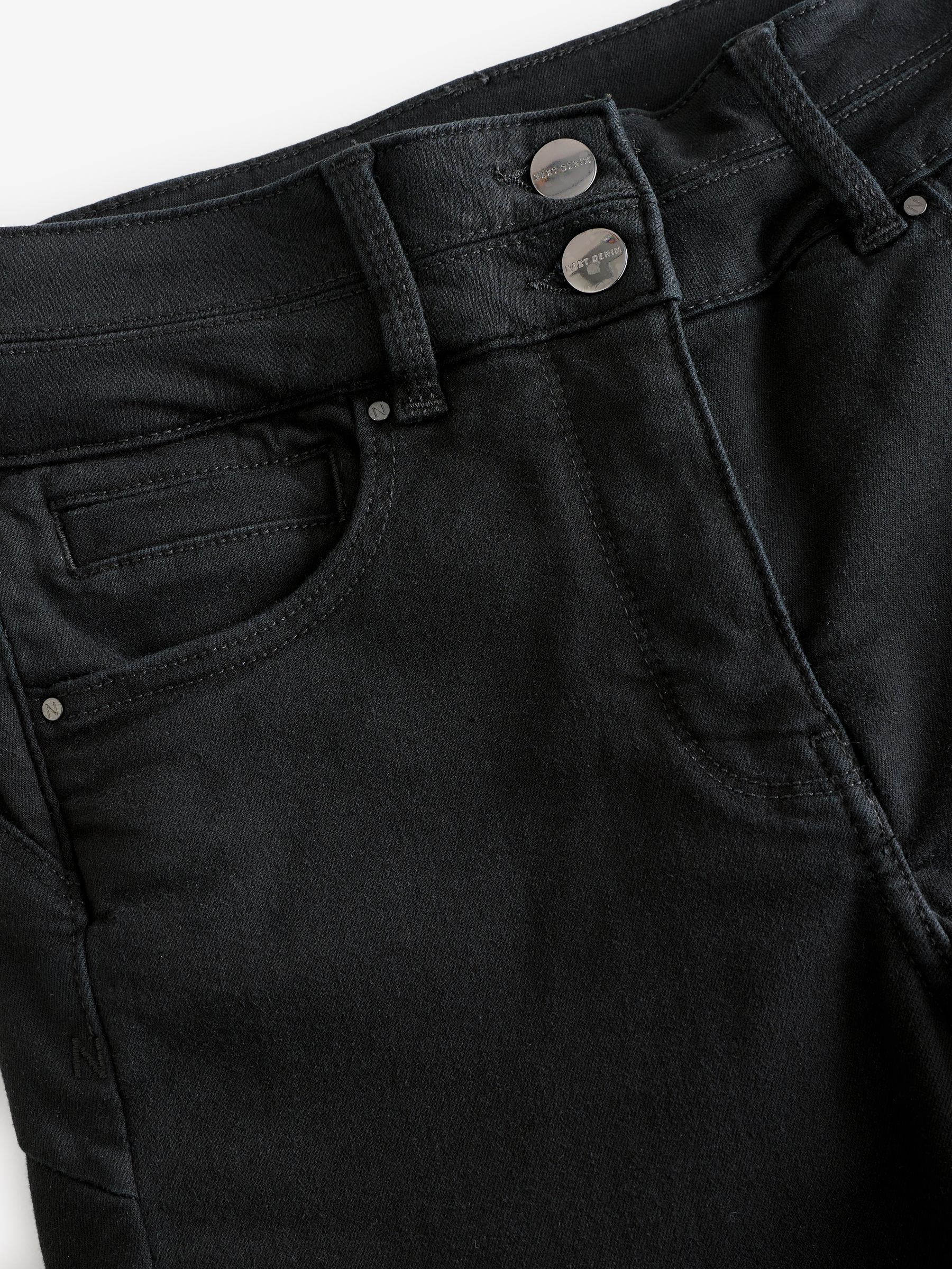 Zwart - Figuurvormende slim jeans