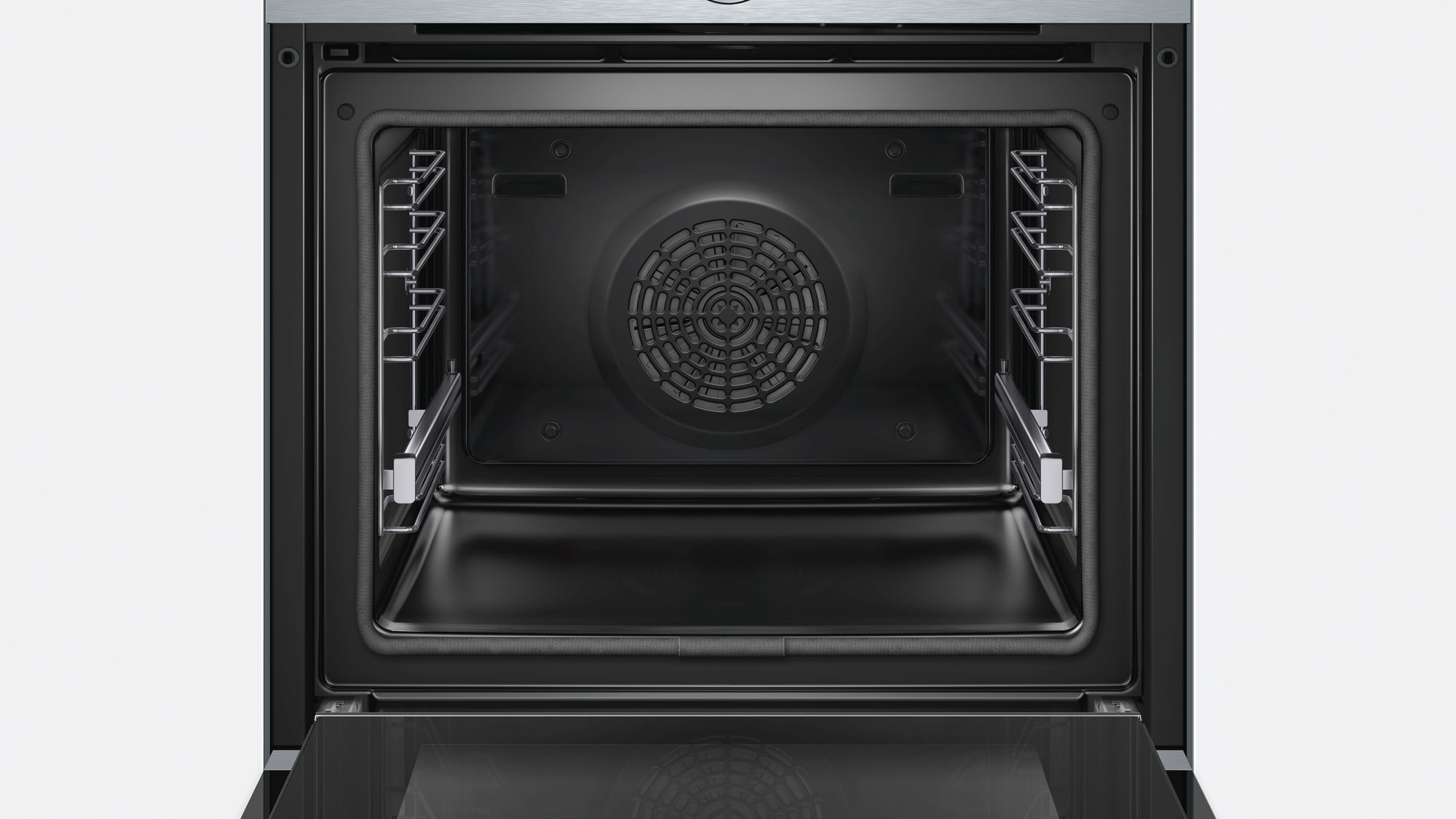 PRODUTO RECONDICIONADO # Forno Série 8 60 x 60 cm em aço inoxidável HBG6764S1-B