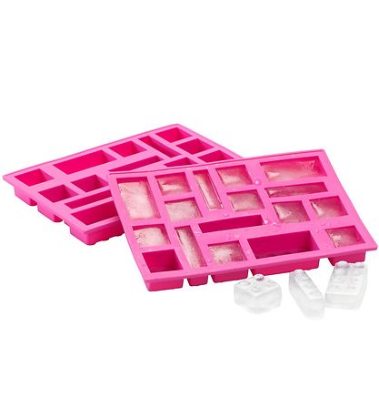 LEGO? Storage Isterningebakke - 17x12 cm - Pink