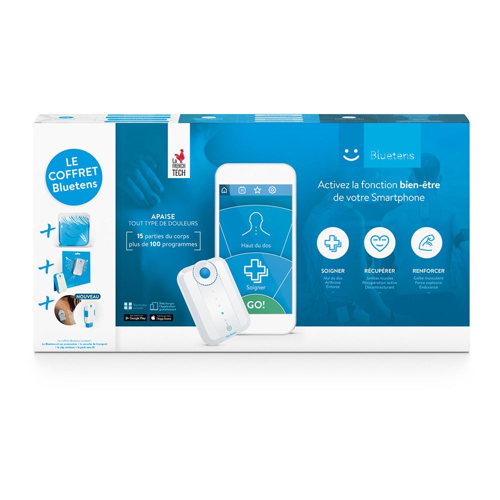Bluetens MASTERPACK - Pack électrostimulation white