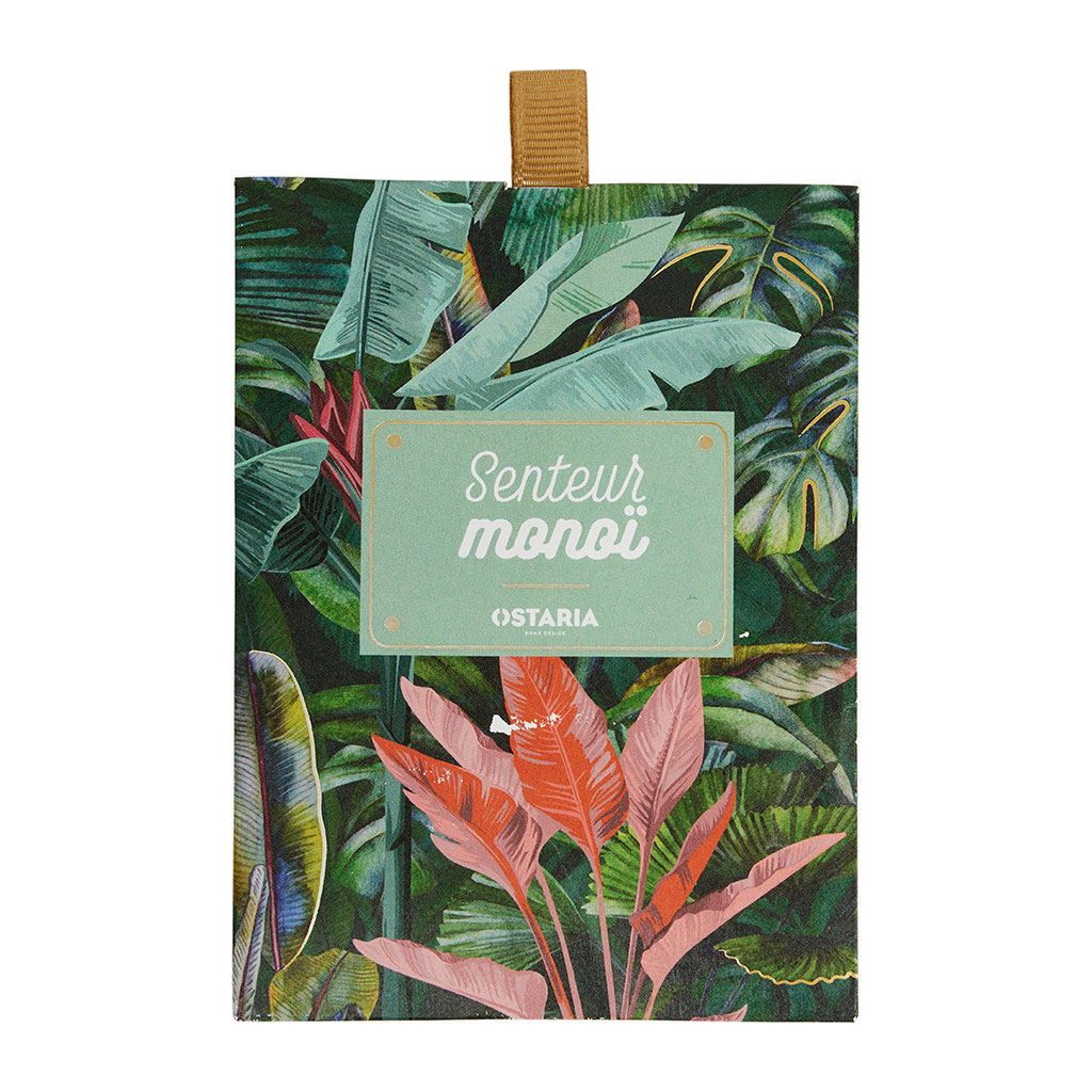 Sachet senteur parfum monoï 12x10cm