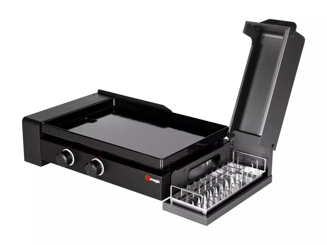 Plancha au gaz spécial burger SO BURGER - 5,6kW