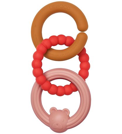 Liewood Oph?ngsringe - Anton - 3-stk - Raspberry Multi Mix