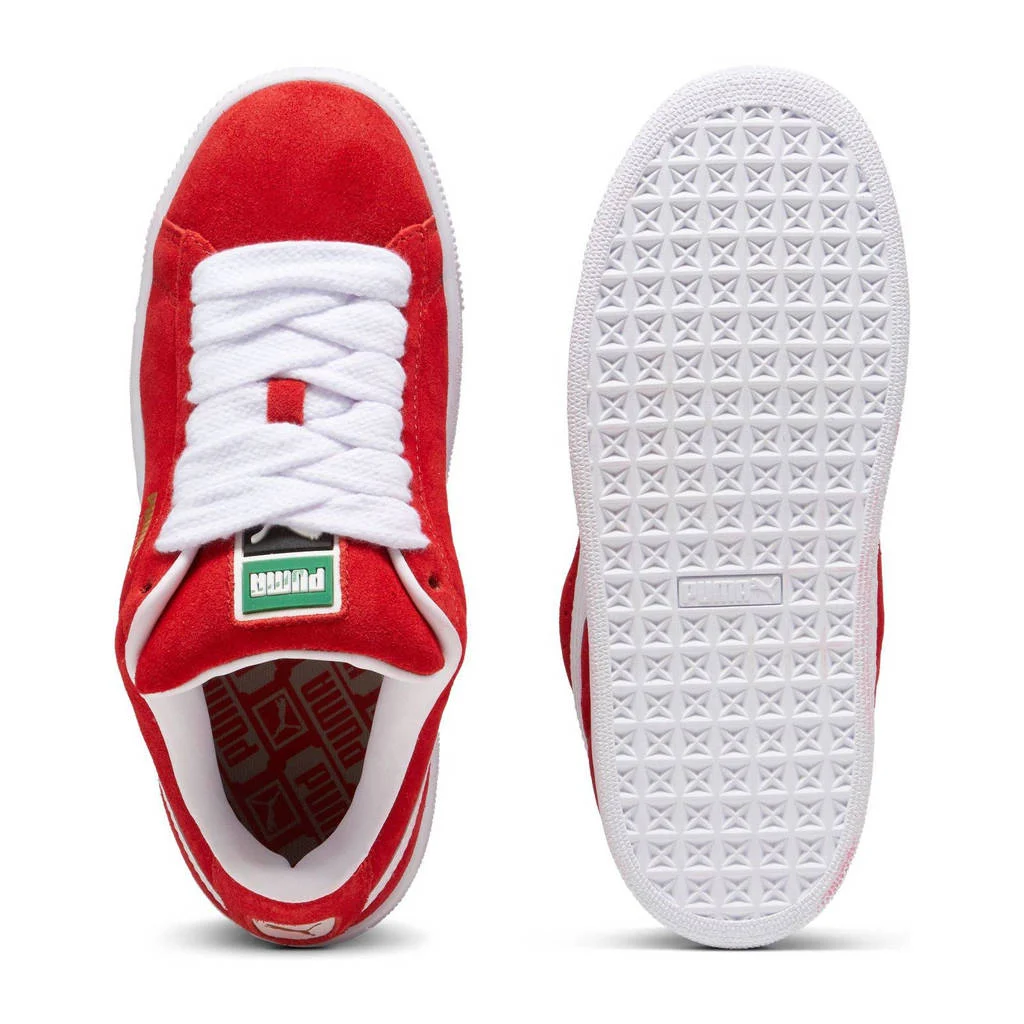 Puma Suede XL Jrsneakers rood/wit