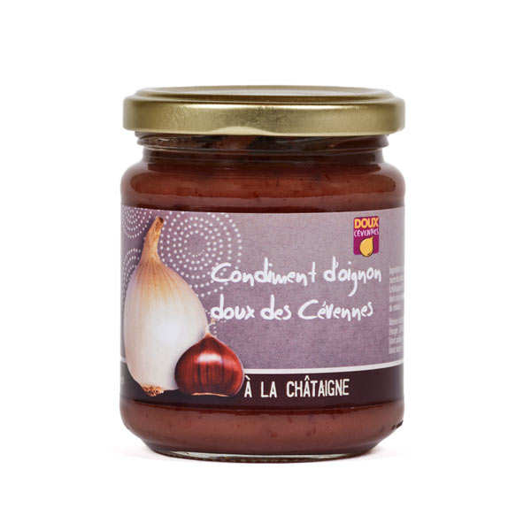 Confit d'oignons doux des Cévennes à la châtaigne