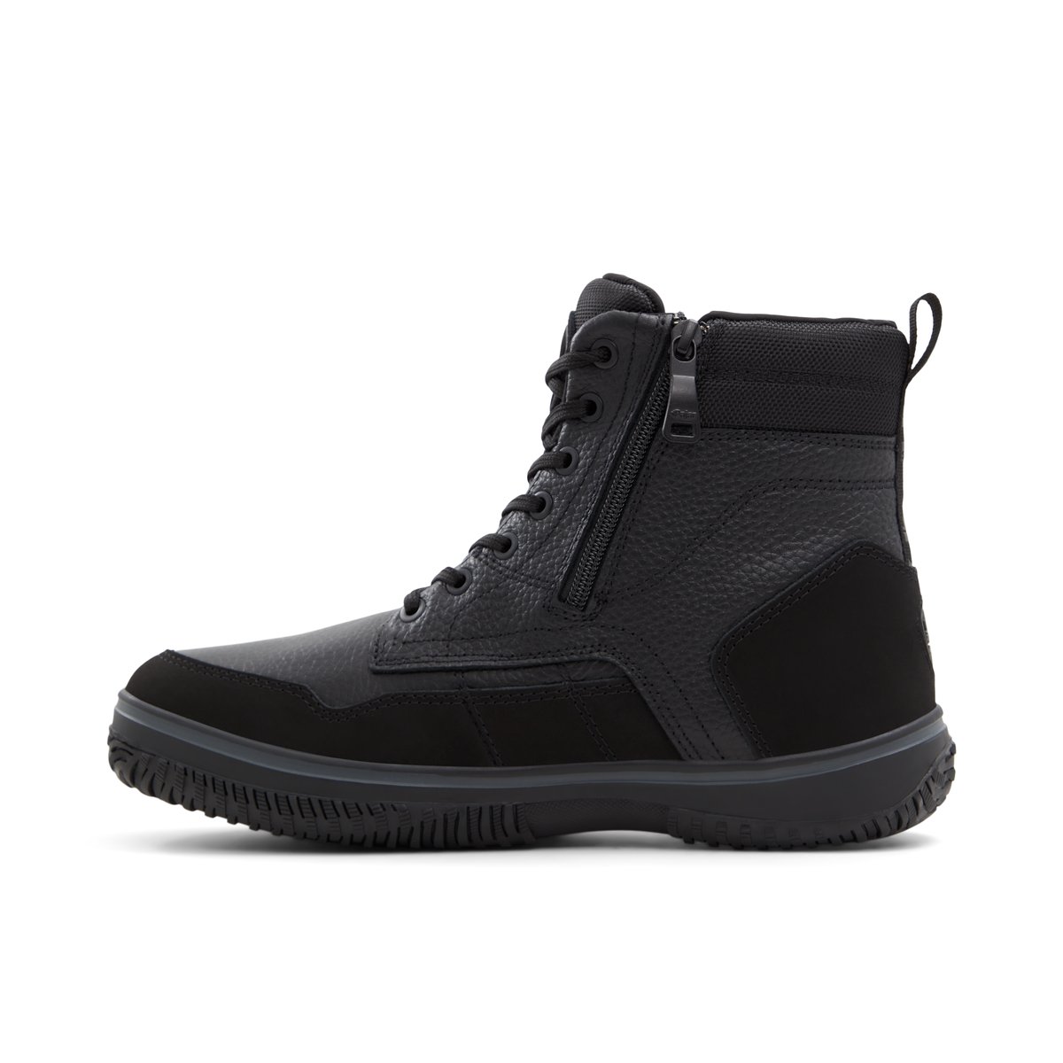 PAJAR-Ganner-m-Bottes d'hiver - Talon plat - Noir