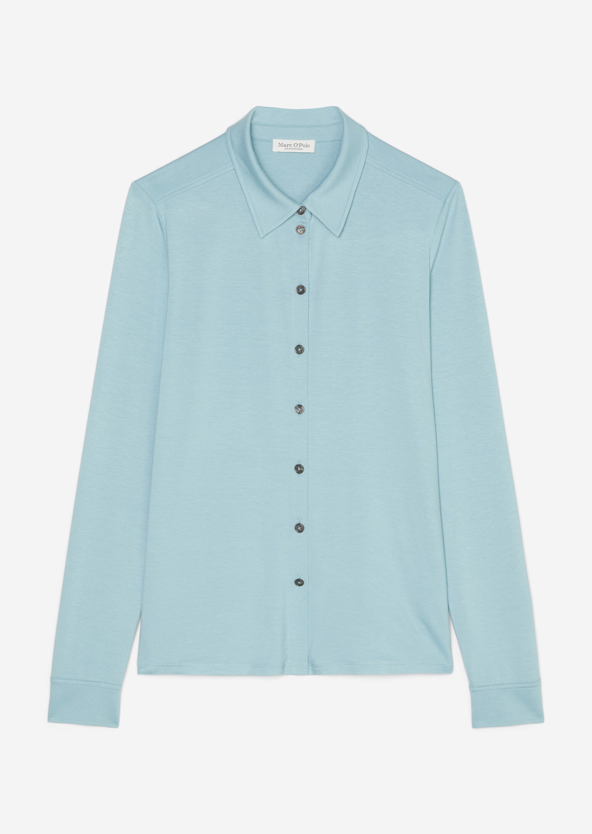 Jersey-Bluse regularaus LENZING™ ECOVERO™