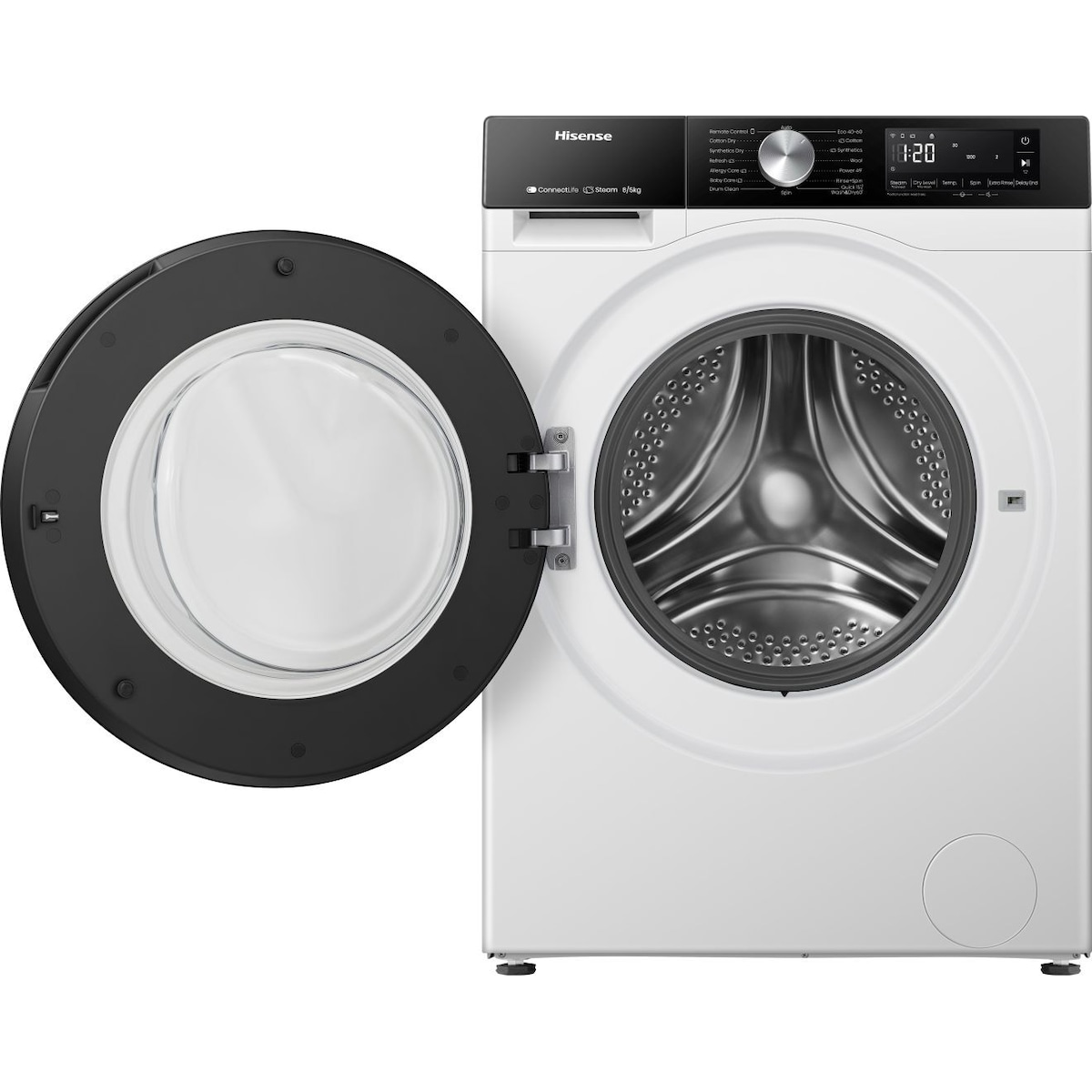 Hisense Kombinert vaskemaskin/tørketrommel HWD3S8514