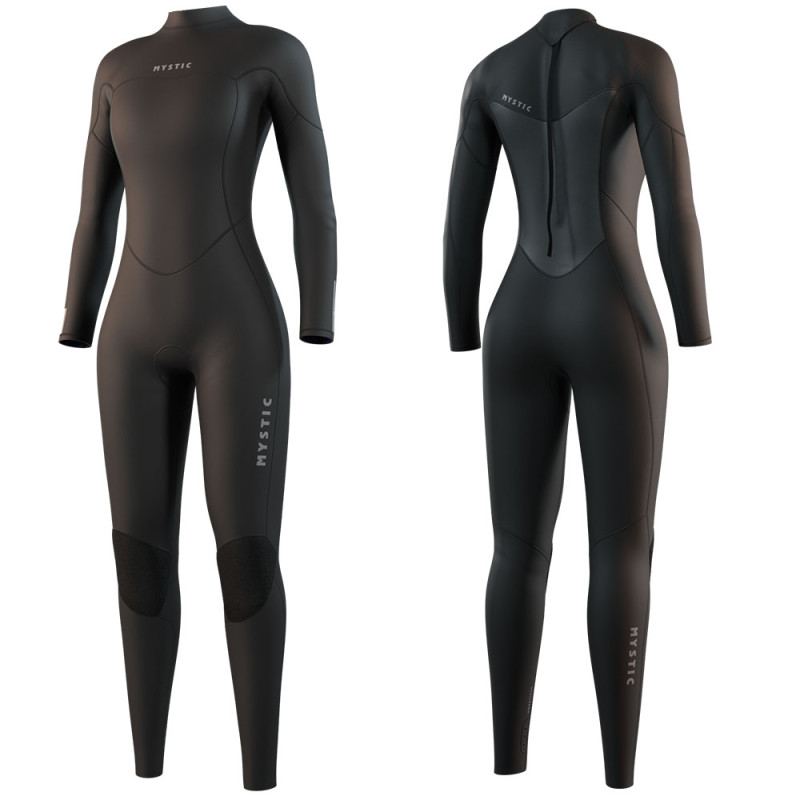 Combinaison neoprene femme mystic star 3-2 backzip noir