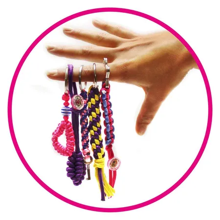 Weavy Loops Key Chain Set