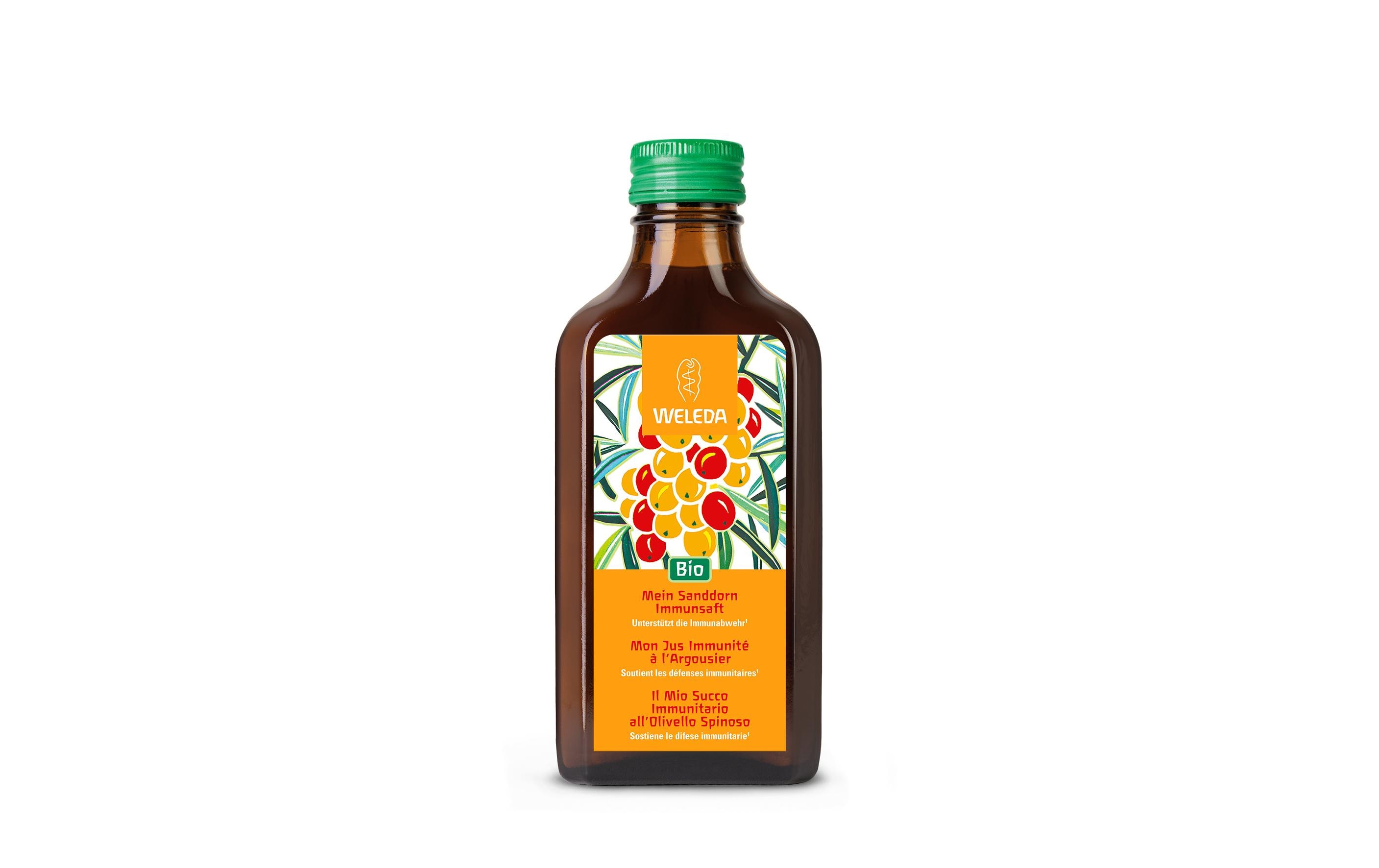Mein Sanddorn Immunsaft 200 mlReiner Sanddornsaft mit 100% Fruchtgehalt