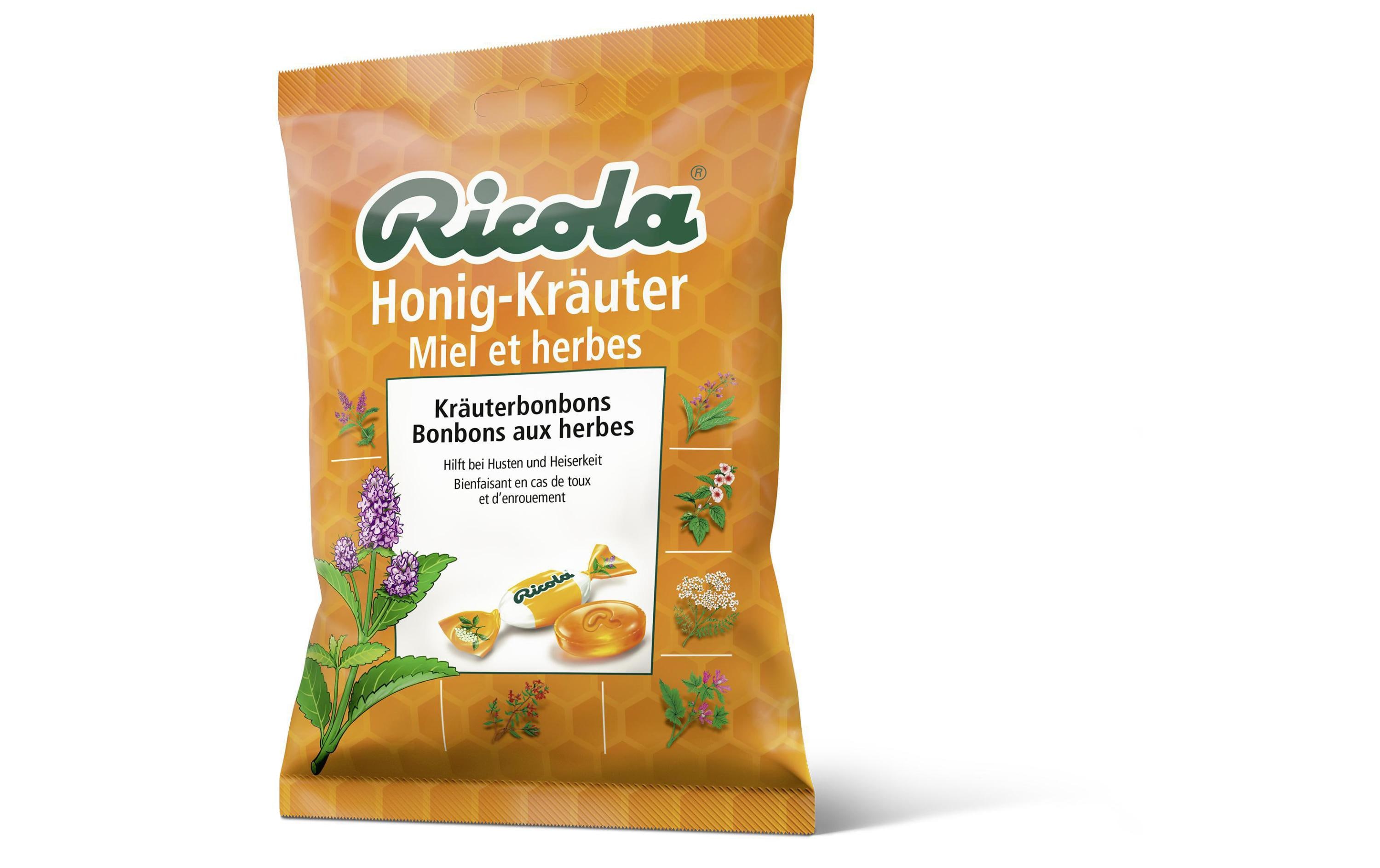 Bonbons Honig-Kräuter 125 gDas sanfte Lutschbonbon