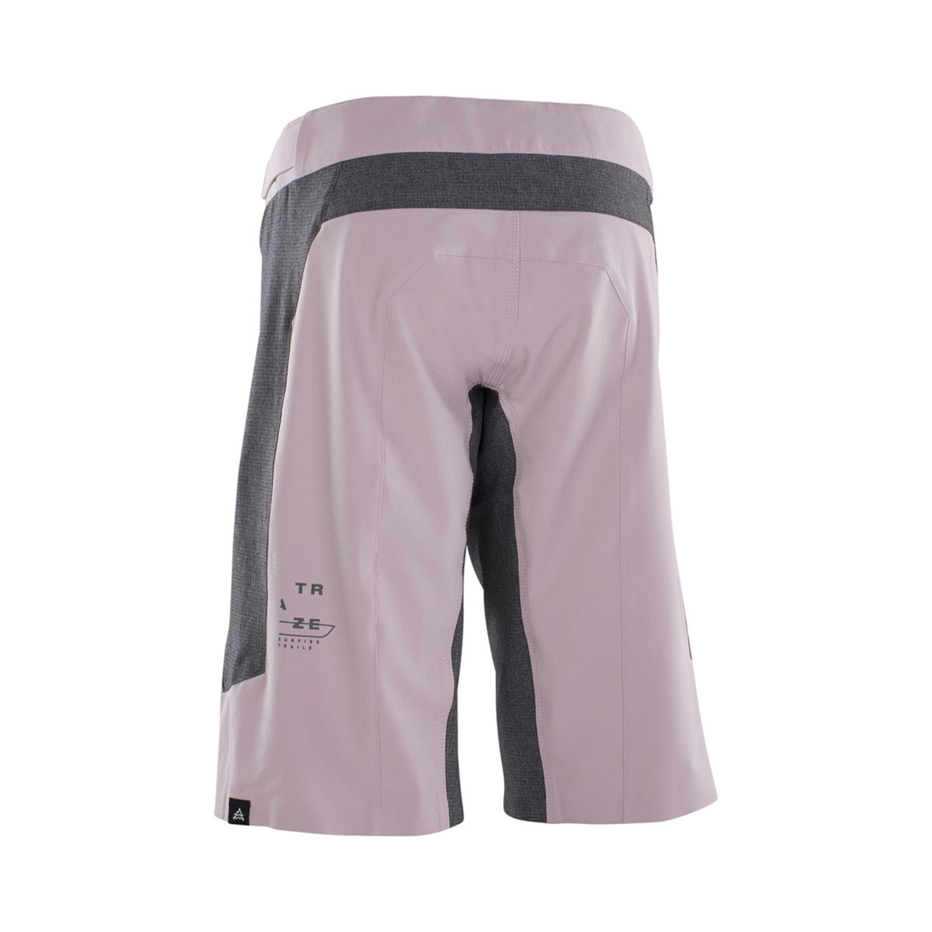 ION Traze Amp AFT MTB Fietsbroek Kort Lichtroze/Grijs Dames