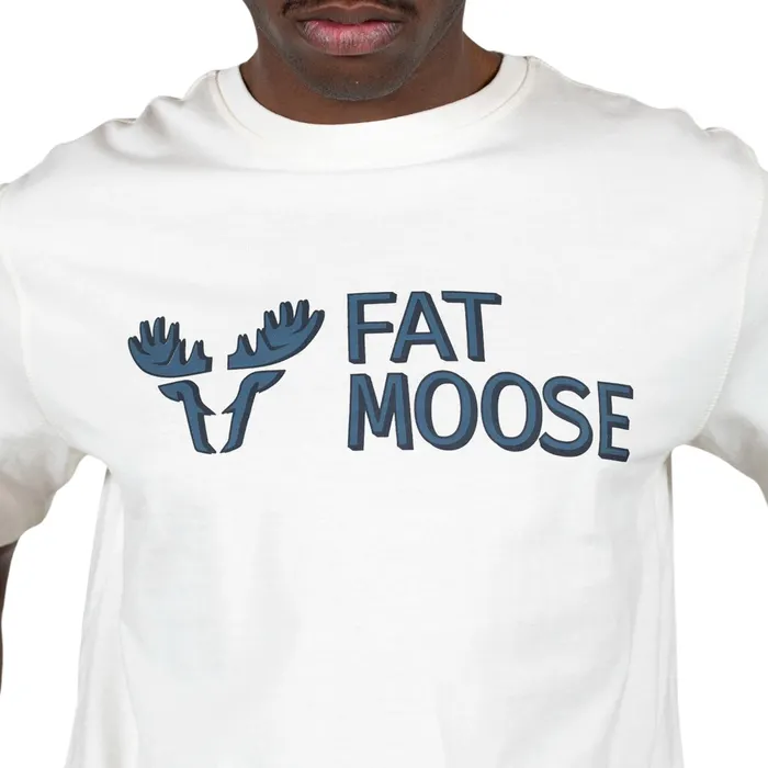 Fat Moose Logo Organic Shirt Heren