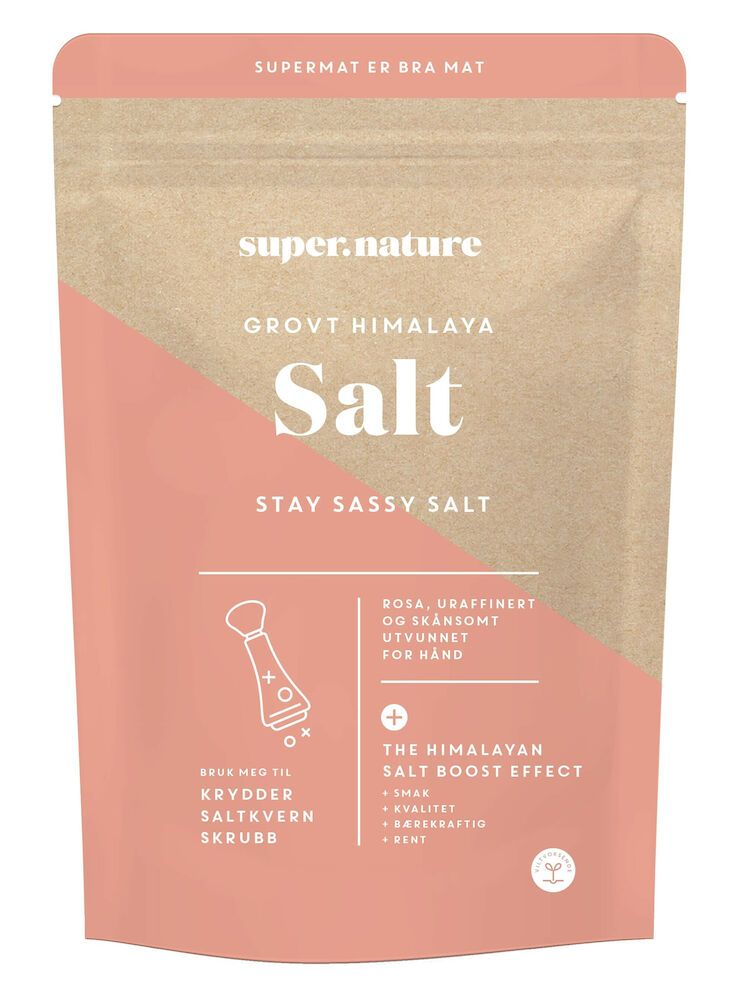 Supernature himalayasalt grovt 300 g