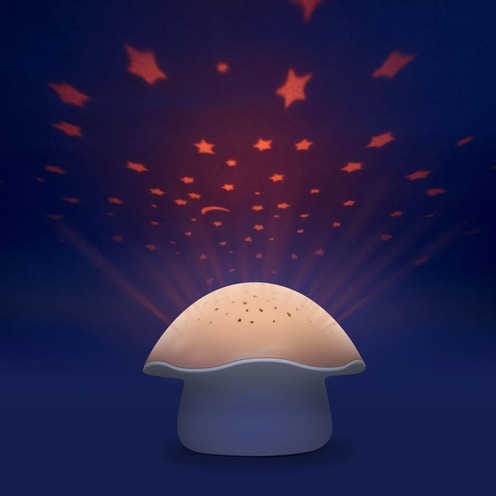 Projecteur d'étoiles Champignon rose - PABOBO