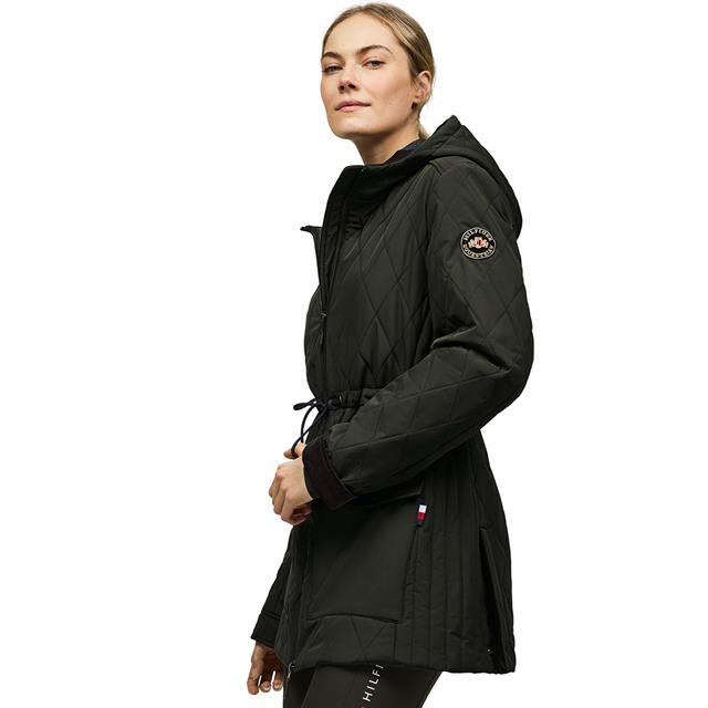 Winterjas Tommy Hilfiger Forest Donkergroen