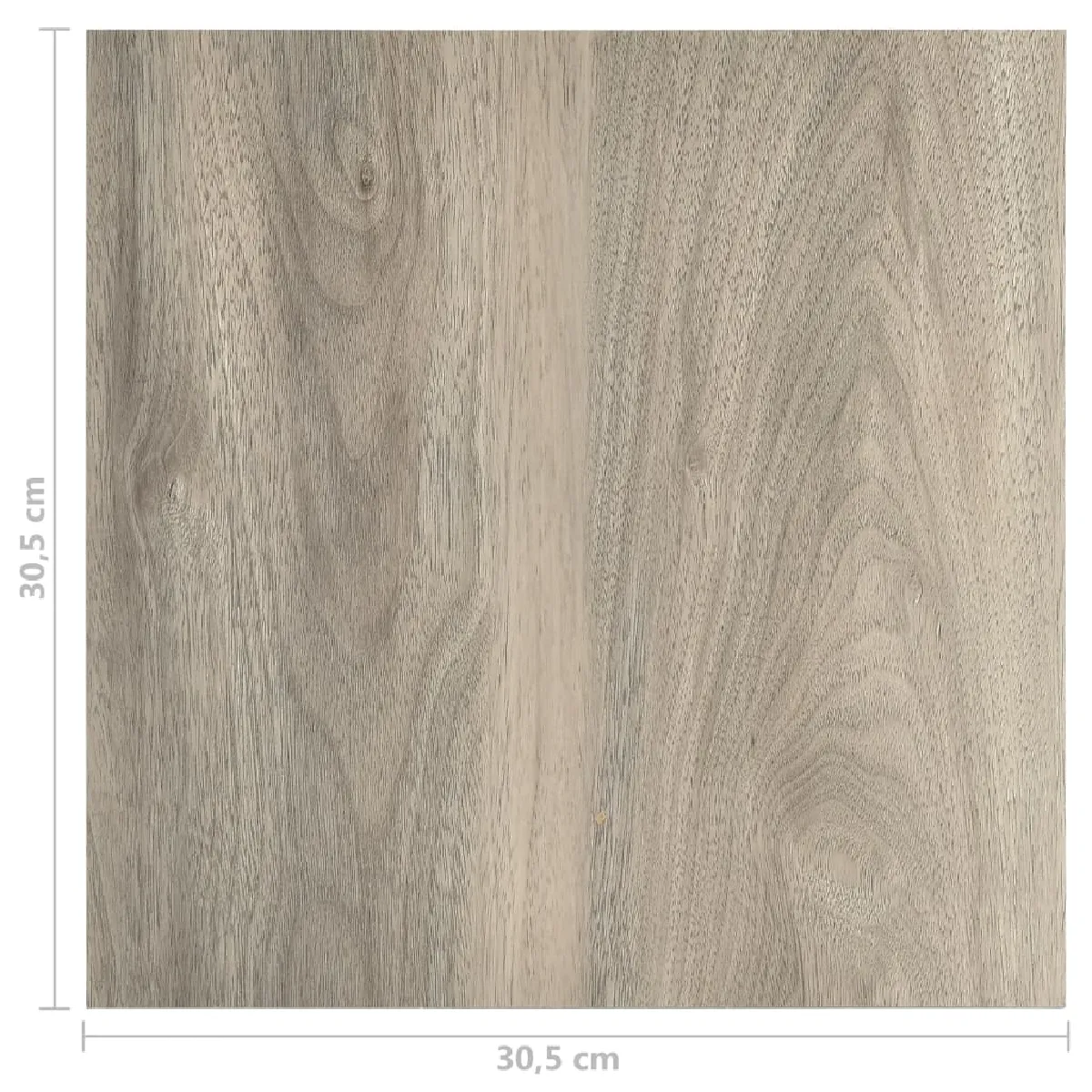 vidaXL Dalles Autoadhésives 55 pcs - Taupe