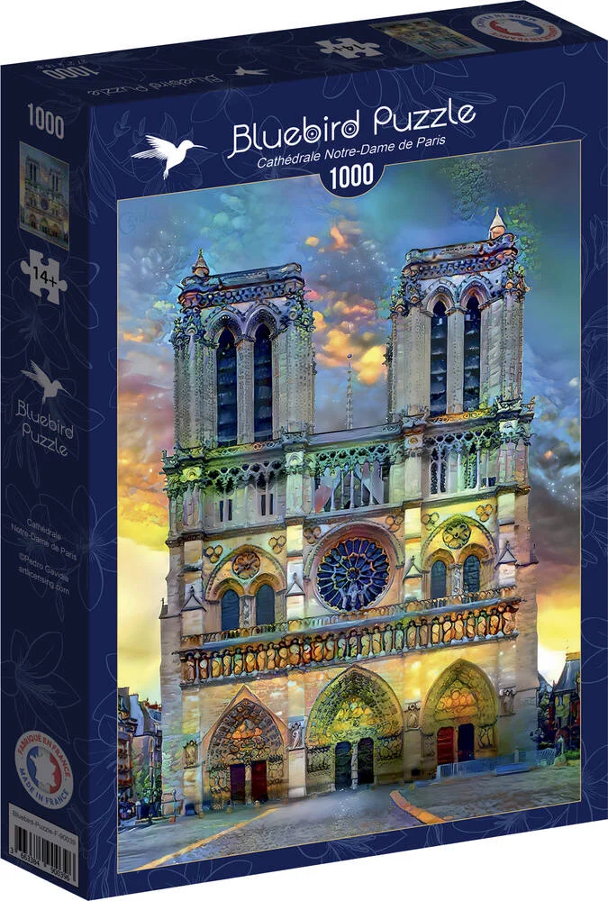 PUZZLE CATHEDRALE NOTRE-DAME DE PARIS 1000 PIECES
