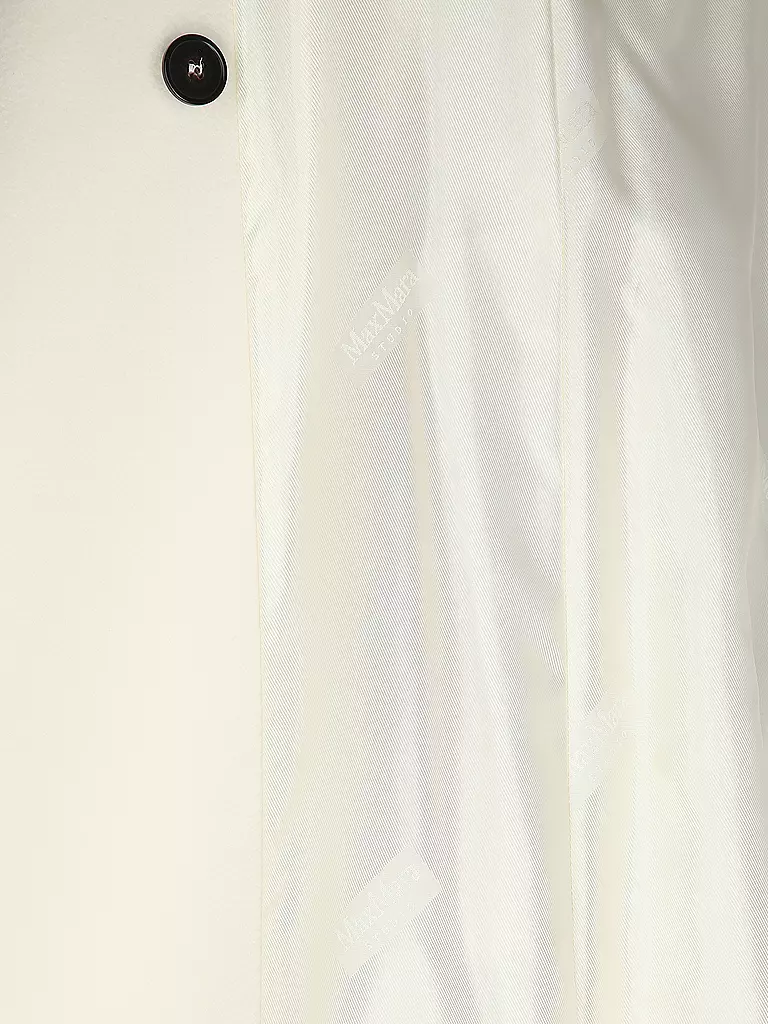 MAX MARA STUDIO Wollmantel BCOLLAG weiss
