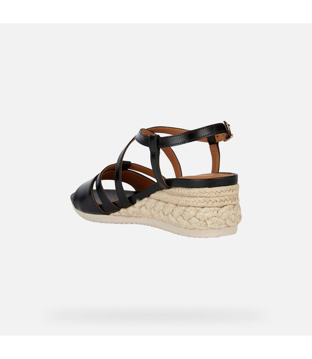 Geox - Sandales D ISCHIA CORDA A - Femme (Noir) - UTFS9899