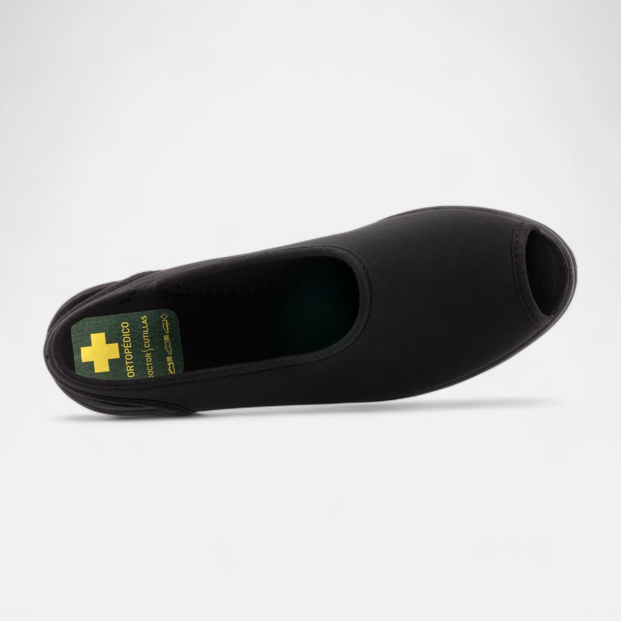 Tennis pieds sensibles Femme noir