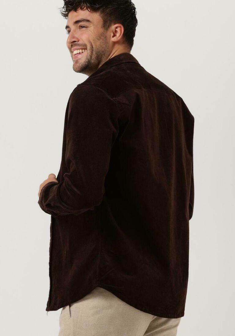 ANERKJENDT bruine anerkjendt overshirt akleif corduroy shirt
