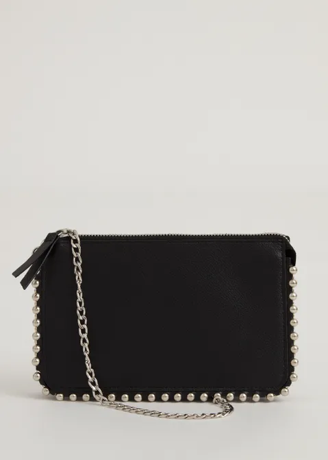 Ballchain Wallet bag zwart (ZWART)