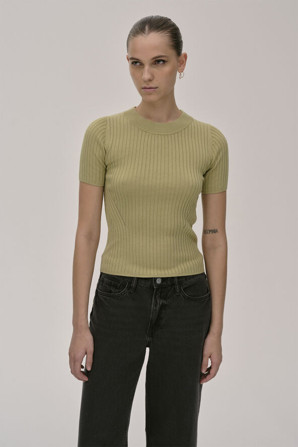 HERSKIND Doofy Knit Blouse Off white