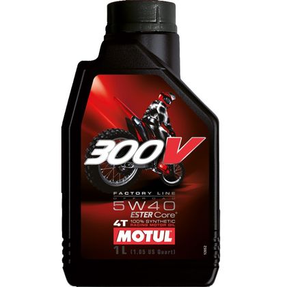 Huile moteur Motul 300V Off Road 5W40 4L Universel