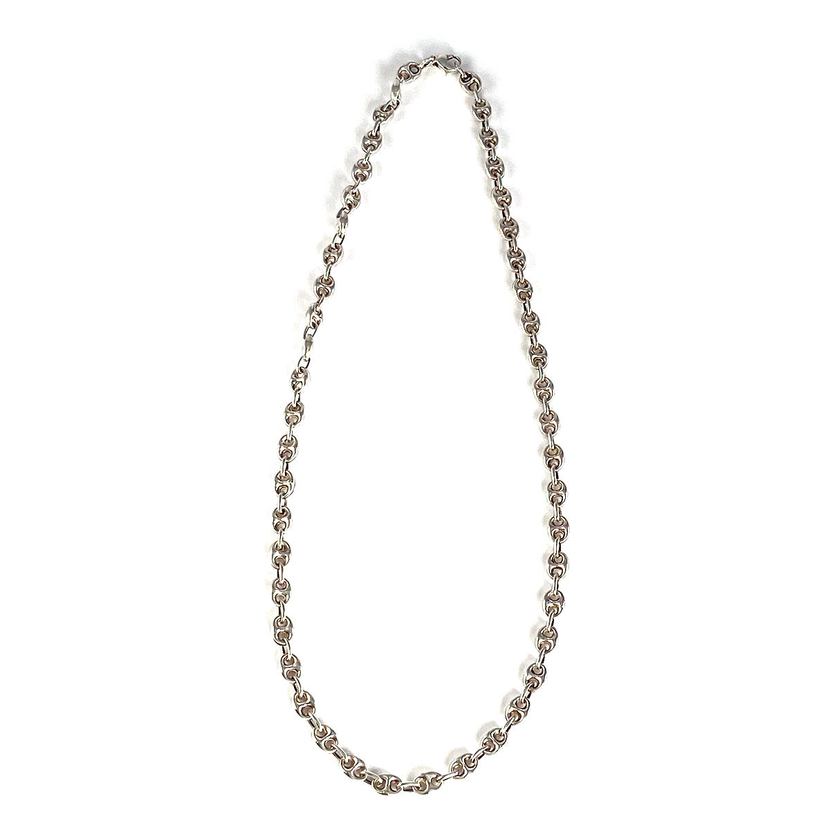 Collier d'occasion argent 925 maille grain de café 49 cm