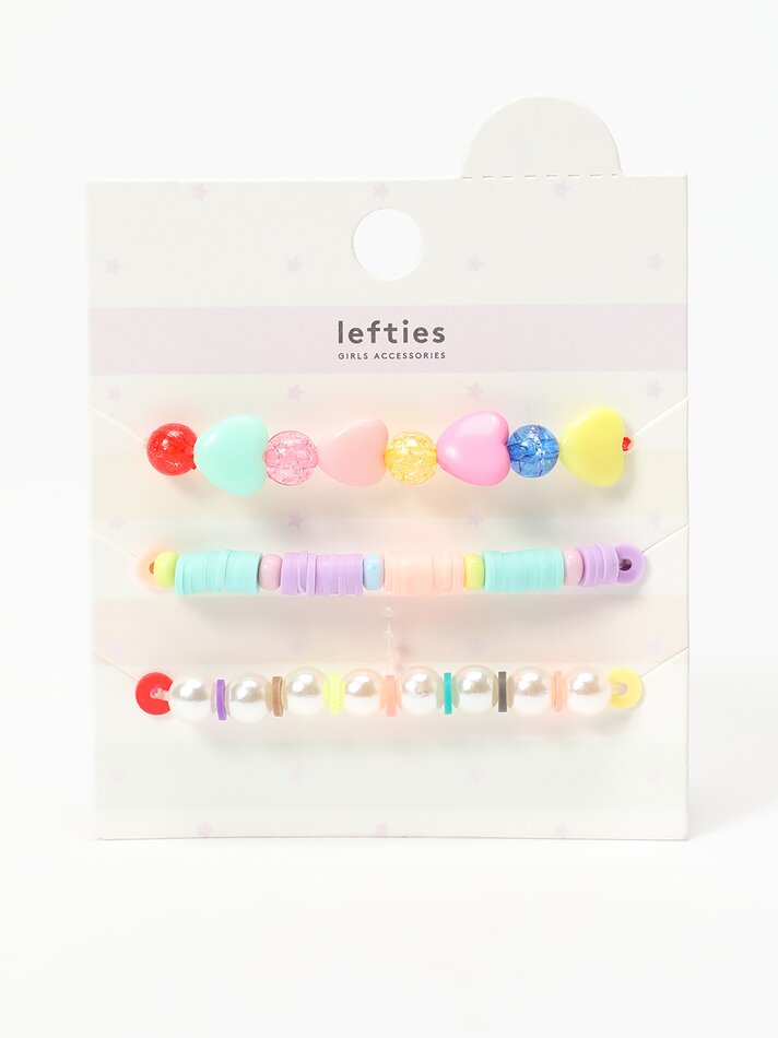 Conjunto de 3 pulseiras sortidas - Diversas