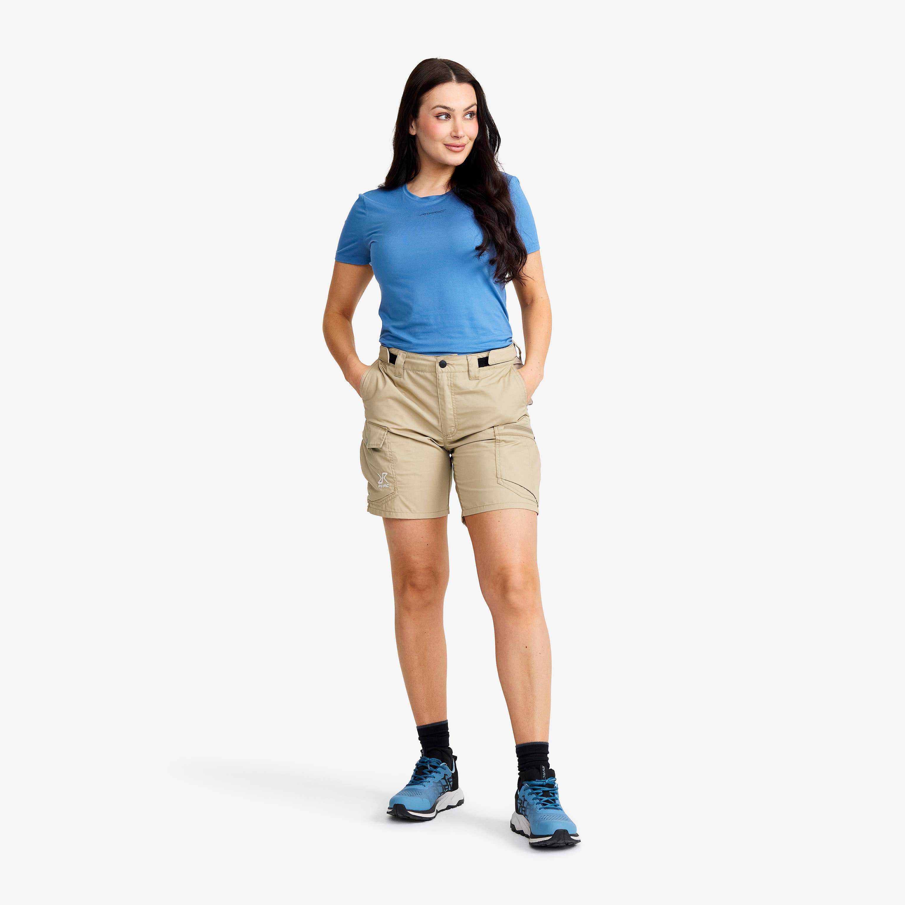 Rambler Lightweight Pro Shorts Dame Aluminium/Brindle