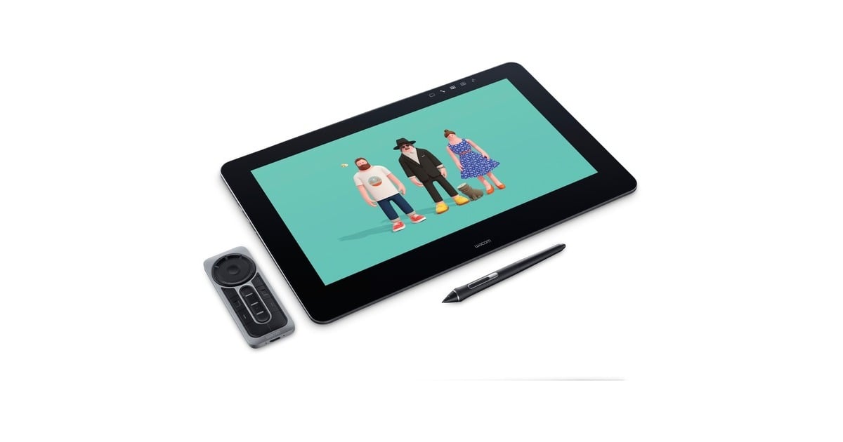WacomCintiq Pro 16 UHD tekentablet  (Zwart, Incl. Wacom Link Plus)