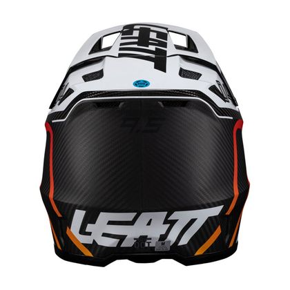 Casque cross Leatt 9.5 CARBON AVEC MASQUE 6.5 IRIS 2025 - Gris / Blanc