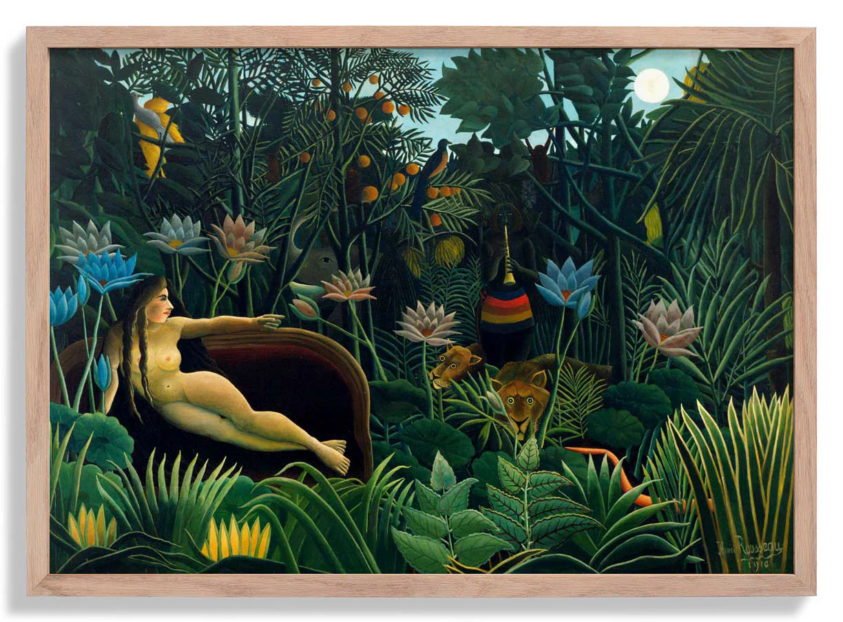 Der Traum von Rousseau Kunstdruck