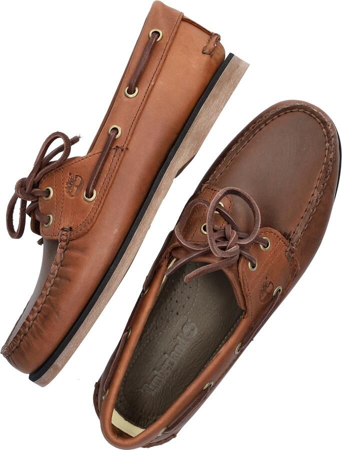 Timberland Classic Boat nubuck bootschoenen bruin