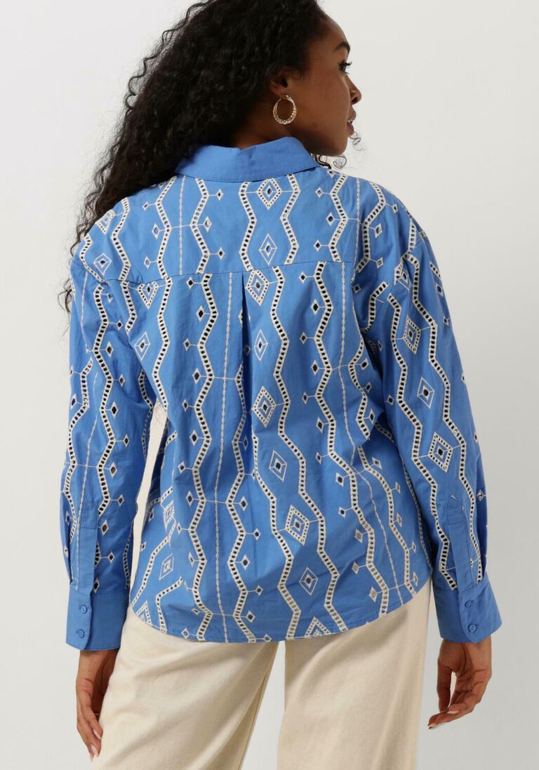 SUNCOO lichtblauwe suncoo blouse lydia