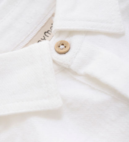 Minymo Skjortebody - k/æ - Bright White