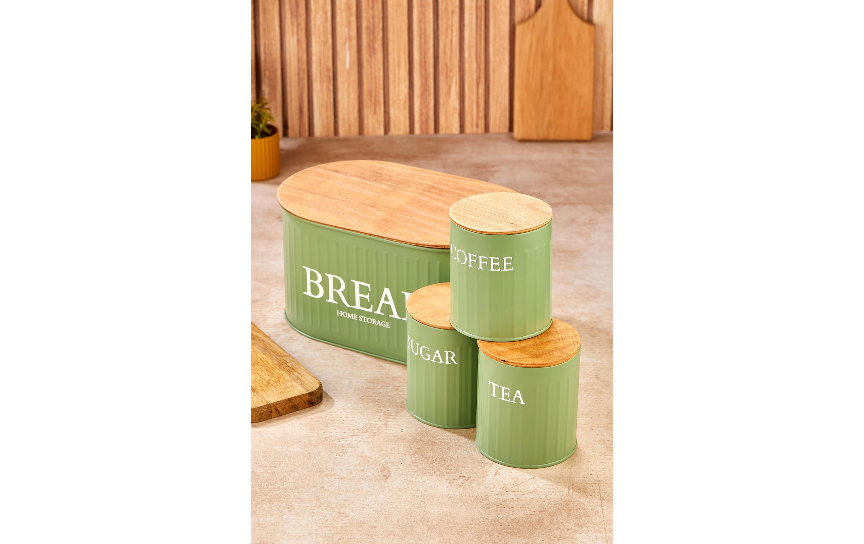 Brotkasten M0265 GrünAufbewahrungsboxen-Set (4 Stück)