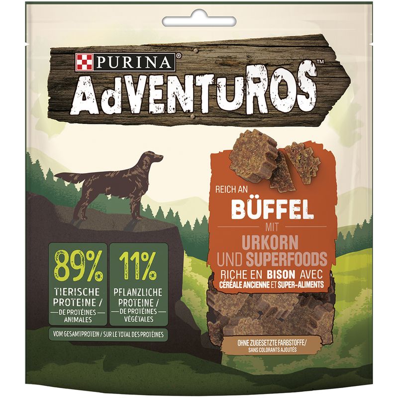 PURINA Adventuros riche en bison, céréales anciennes